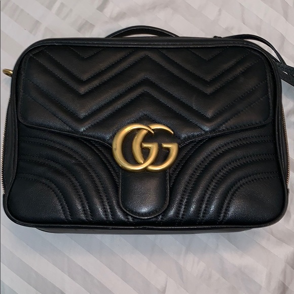 Gucci Handbags - Gucci Mormont matelasse top handle bag